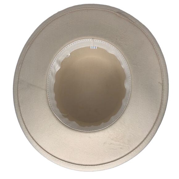 Riah Fashion Ivory Boater Hat main image 6